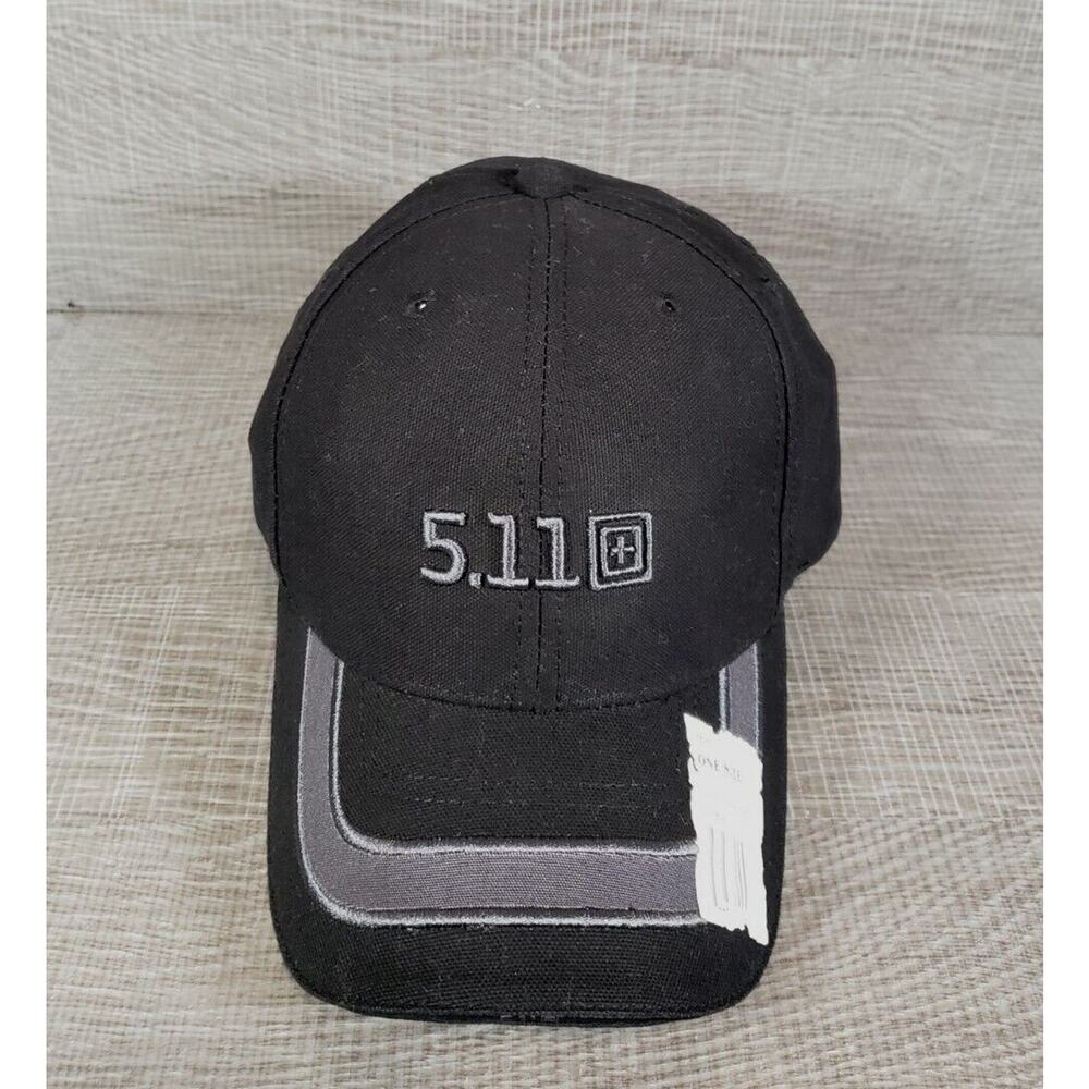 5.11 Tactical Always Be Ready 2022 Baseball Hat Cap Black Gray Adjustable NWT